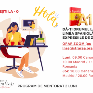 A1 - curs de spaniolă cu mentorat 2 luni