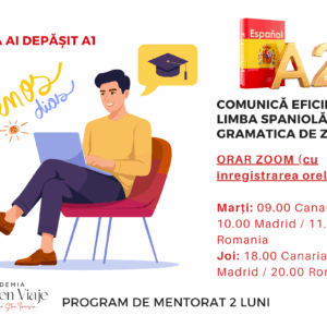 A2 - curs de spaniolă cu mentorat 2 luni